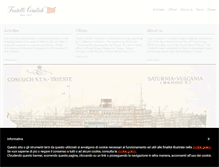 Tablet Screenshot of cosulich.com